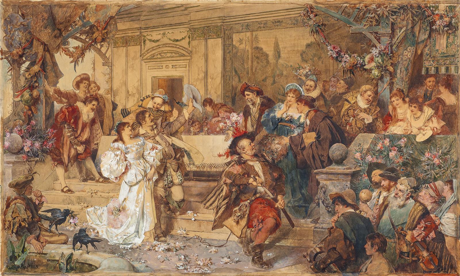 Carl Gehrts - Petruccios Hochzeit