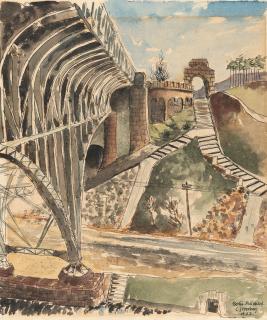 Carl Grossberg - Brücke bei „Berlin-Pichelsdorf“