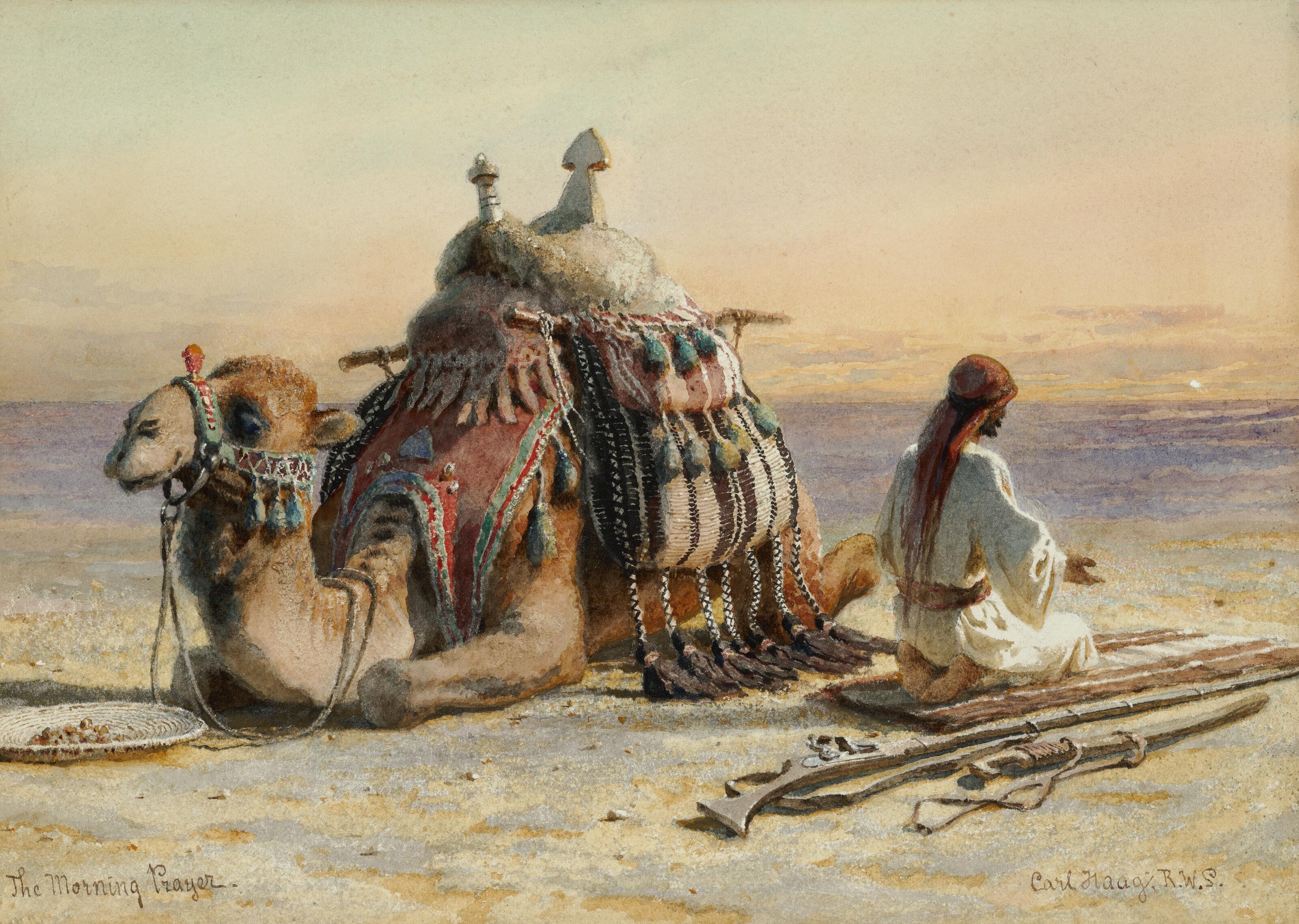 Carl Haag, R.W.S. - The Morning Prayer