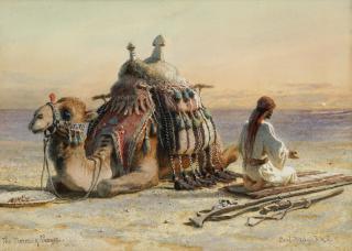 Carl Haag, R.W.S. - The Morning Prayer