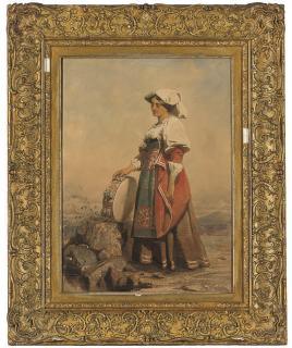 Carl Haag - The Tambourine Girl