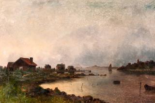 Carl Hallström - Archipelago At Dusk.