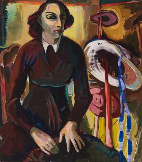 Carl-Heinz Kliemann - Ohne Titel (Die Putzmacherin).