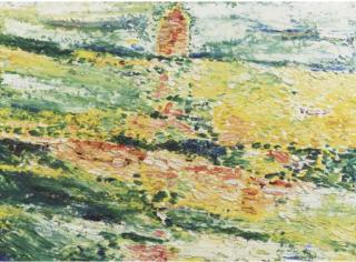 Carl Henning Pedersen - Jyldent Landskab Med Aarn