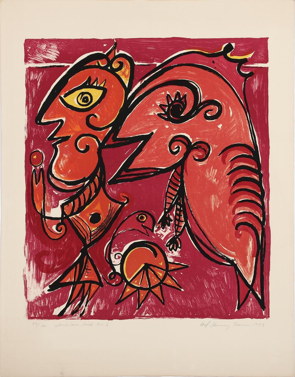 Carl-Henning Pedersen - “Louisiana Suite-Nr