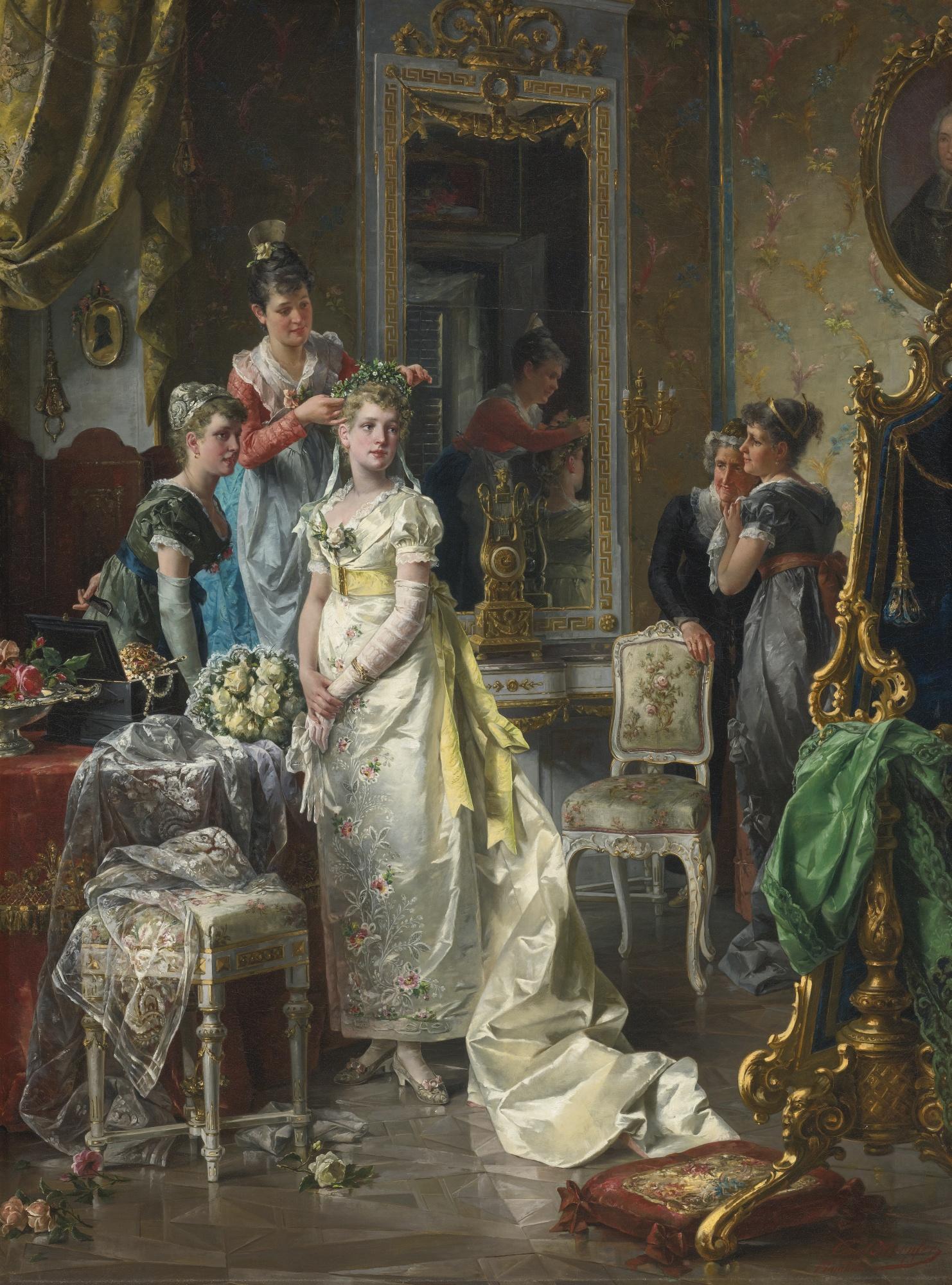 Carl Herpfer - German dressing The Bride