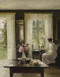 Carl Holsøe - Danish Interior, Light Of Spring