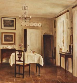 Carl Holsoe - Dining room interior