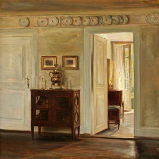 Carl Holsoe - Salongsinteriör