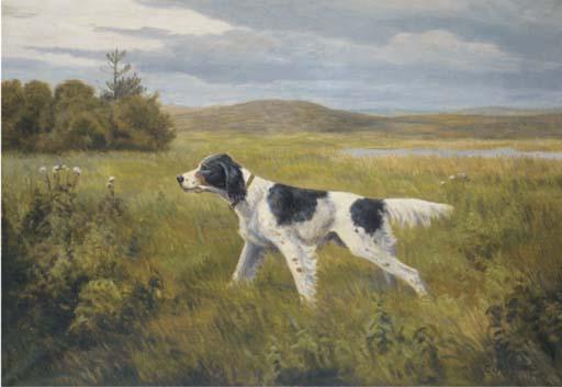 Carl Hoyrup - A setter on the scent