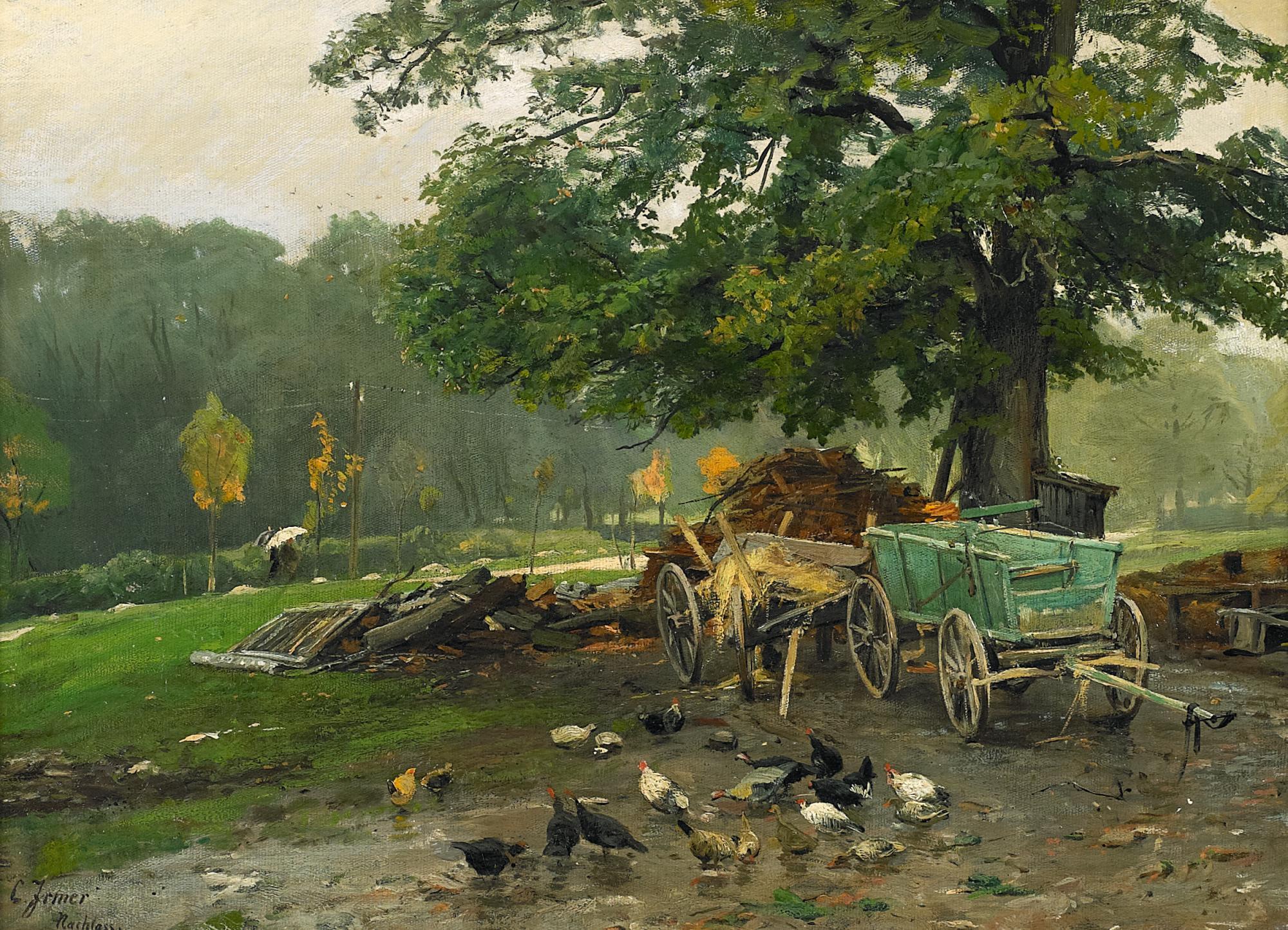 Carl Irmer - Bauernkarren