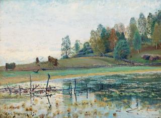 Carl Johansson - Harvest landscape