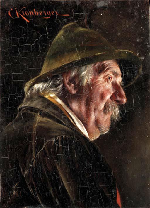 Carl Kronberger - Tyrolean peasant