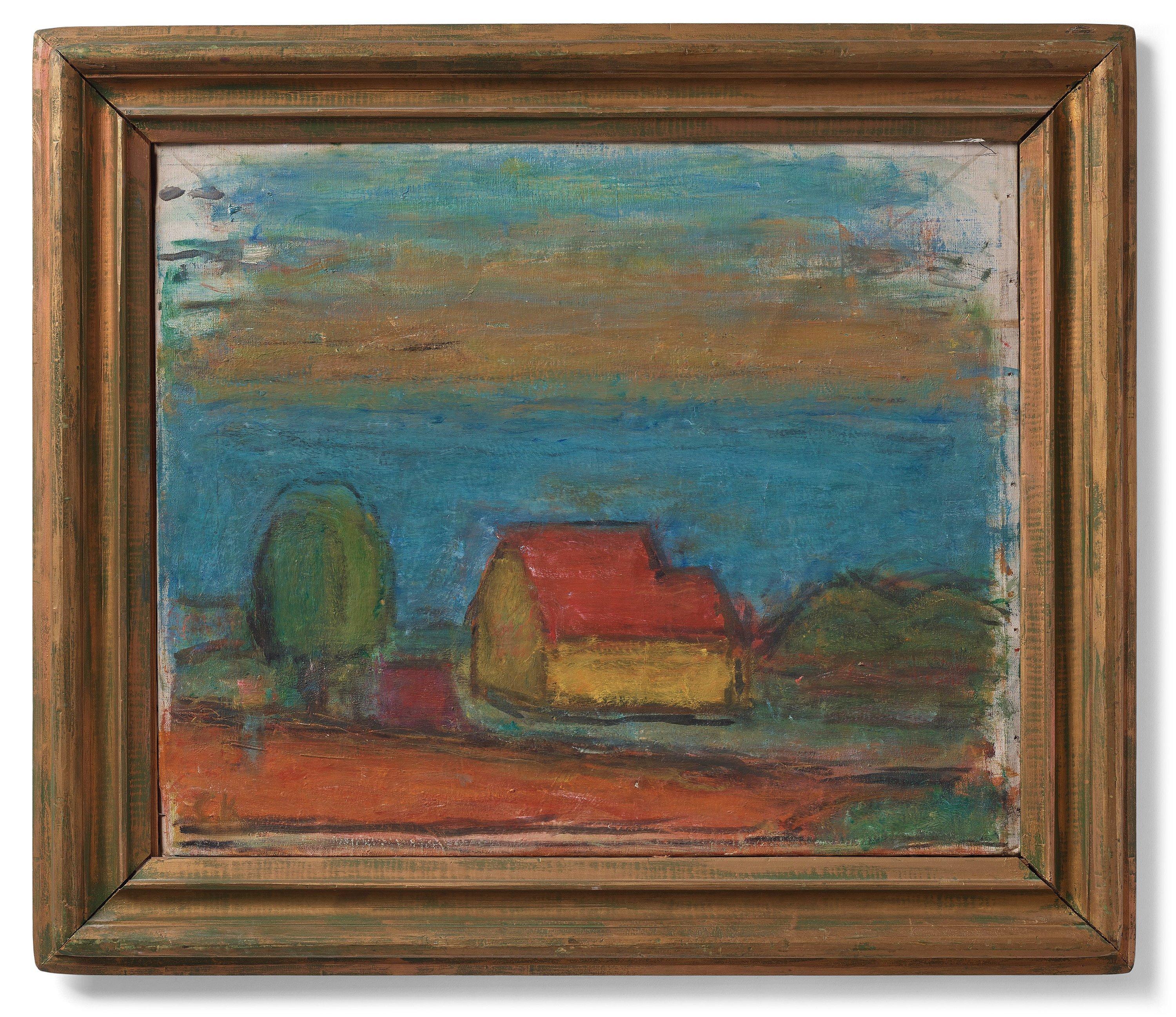 Carl Kylberg - House by the sea.