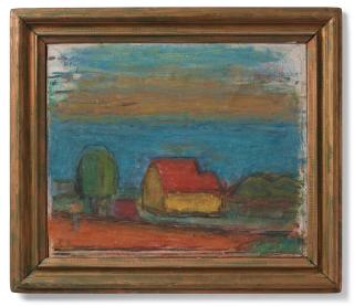 Carl Kylberg - House by the sea.