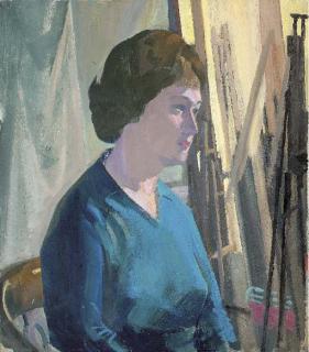 Carl L. Wragg - The artist\'s model