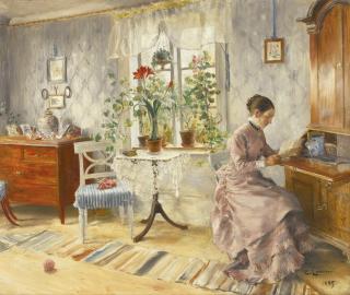 Carl Larsson - Swedish the Letter