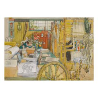 Carl Larsson - Verkstaden (The Workshop)