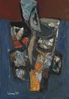 Carl Liner - Abstraktion, 1964