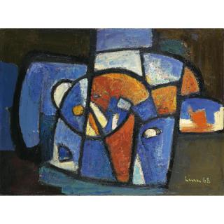 Carl Liner - Abstraktion, 1968 Abstraction, 1968