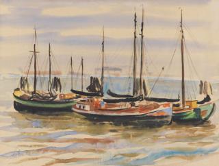 Carl Lohse - Fischerboote