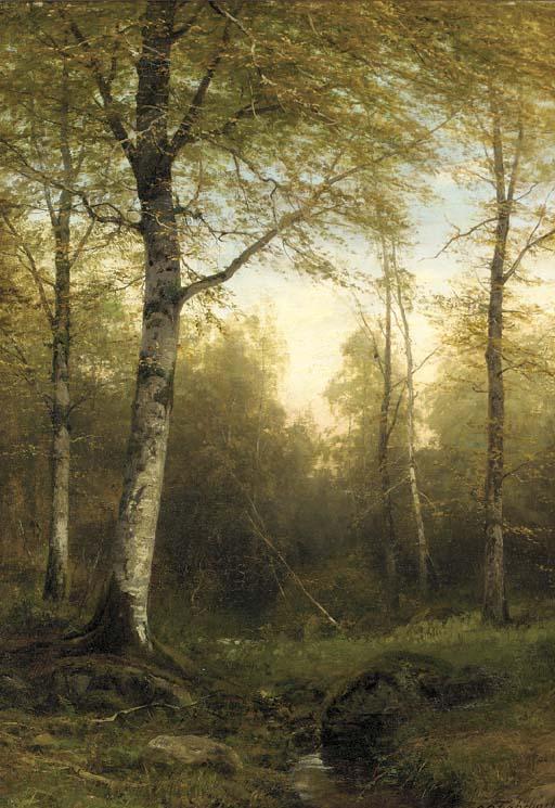 Carl Ludwig Fahrbach - In the wood