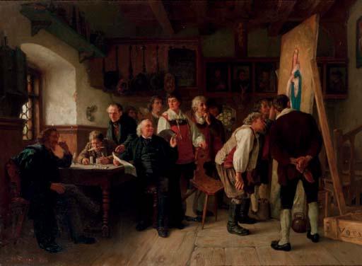 Carl Maria Seyppel - Das Neue Altarbild: inspecting the commission
