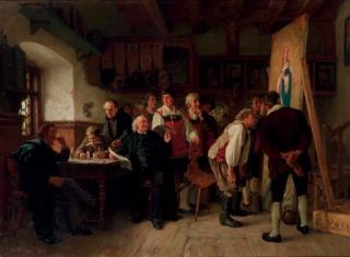 Carl Maria Seyppel - Das Neue Altarbild: inspecting the commission