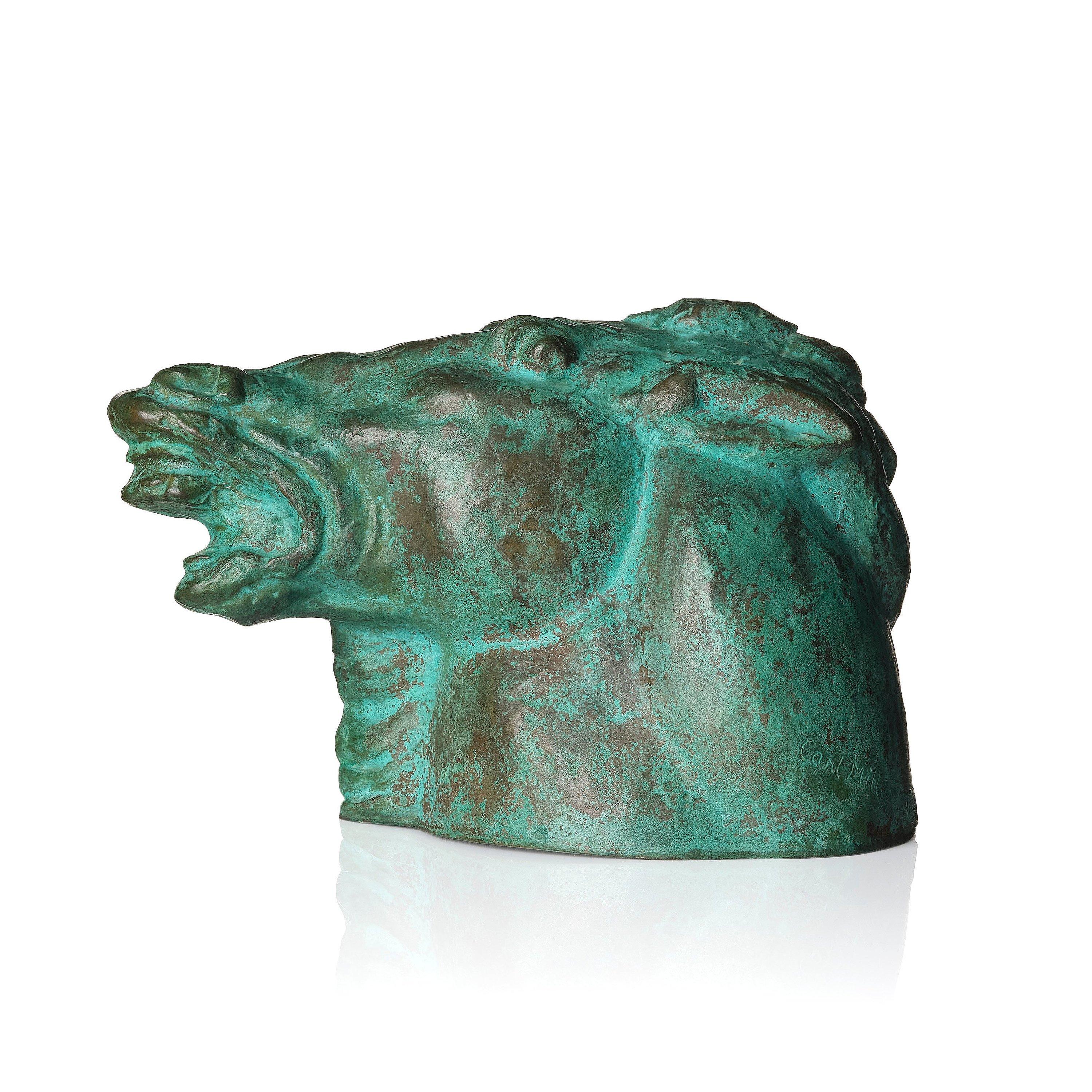 Carl Milles - Horse\'s head