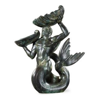 Carl Milles - Triton carrying seashells