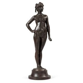 Carl Milles - Woman model with hair up