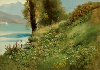 Carl Millner - Am Wiesengrund.