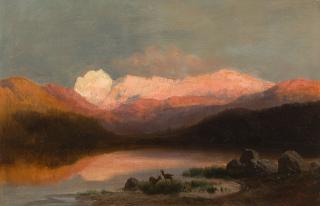 Carl Millner - Gebirgssee.