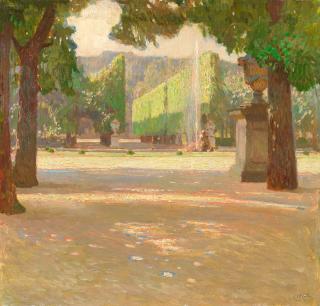 Carl Moll - Der Park von Schönbrunn