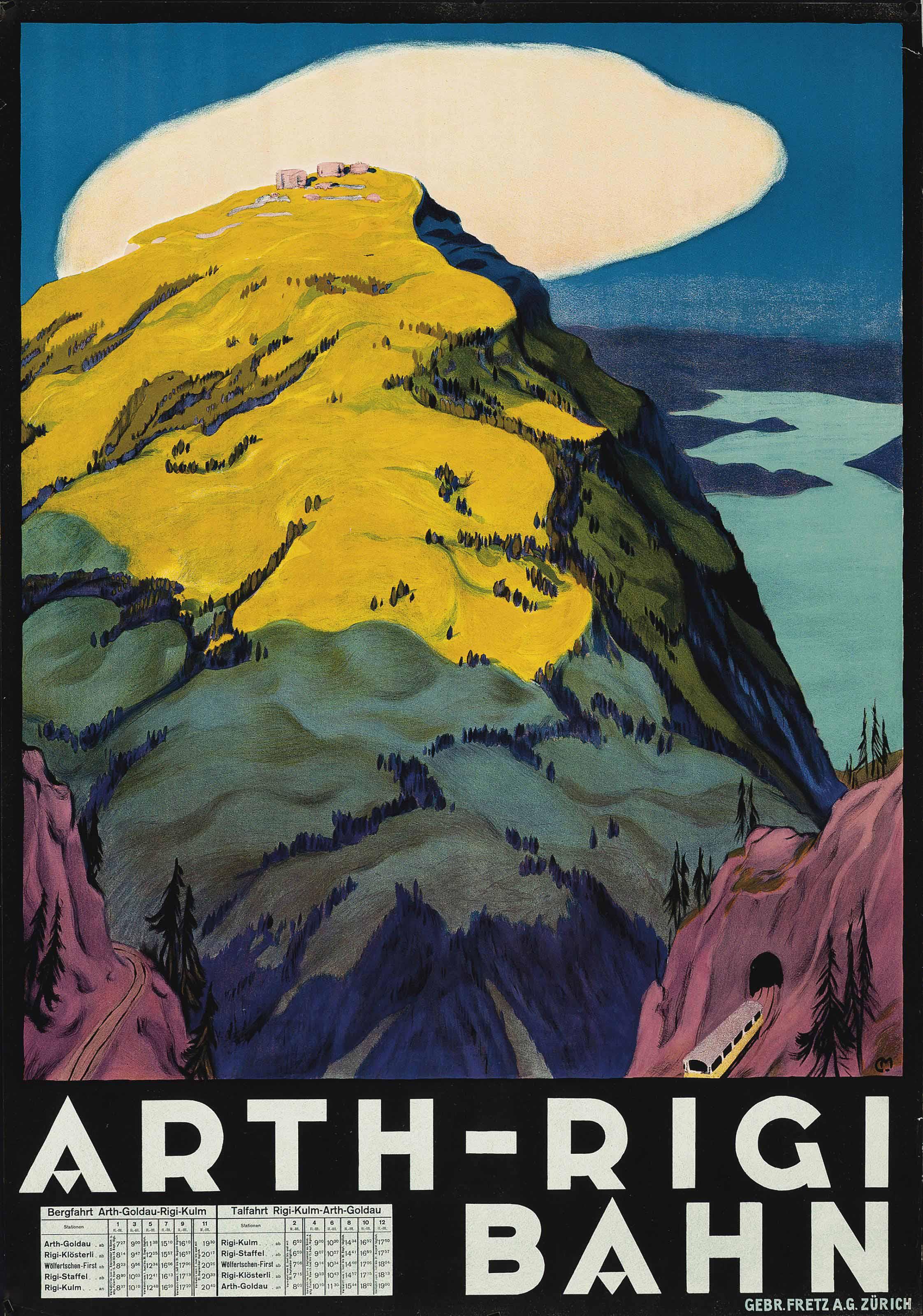 Carl Moos - Arth-Rigi Bahn