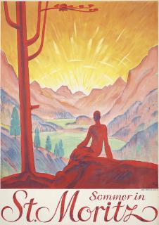 Carl Moos - Sommer In St. Moritz