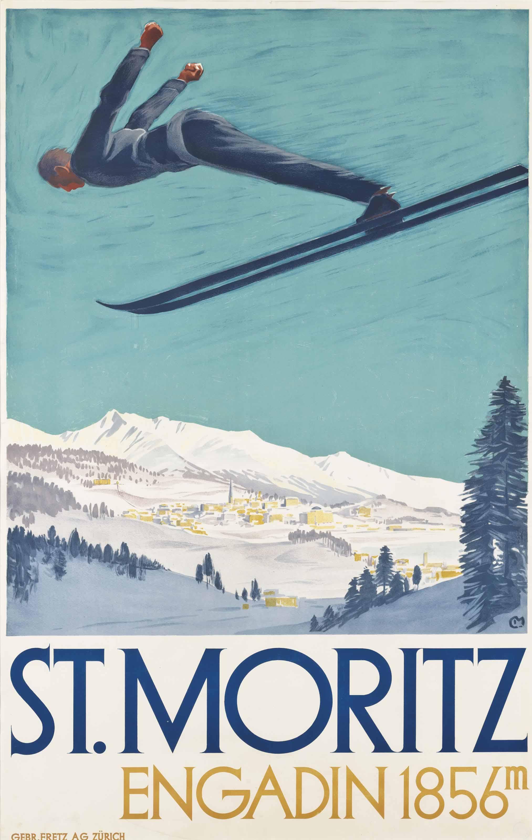 Carl Moos - St. Moritz