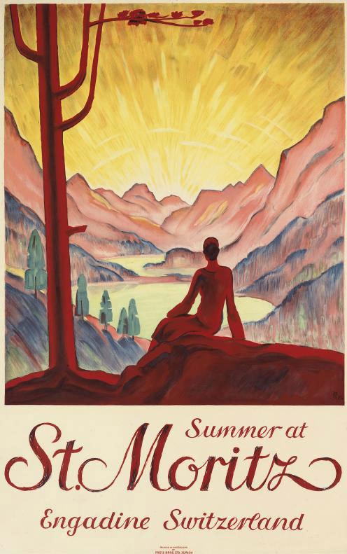 Carl Moos - Summer At St. Moritz