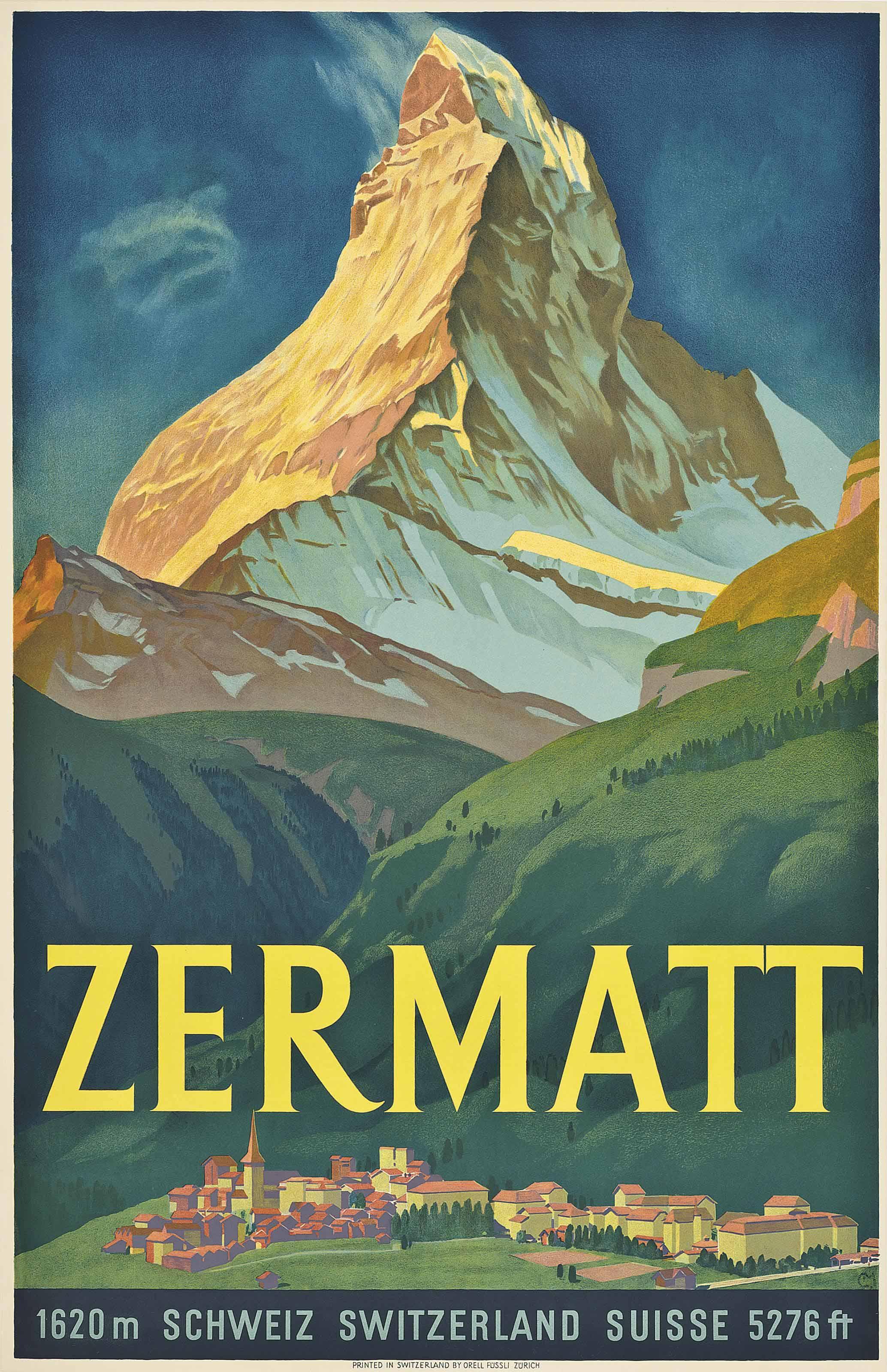 Carl Moos - Zermatt