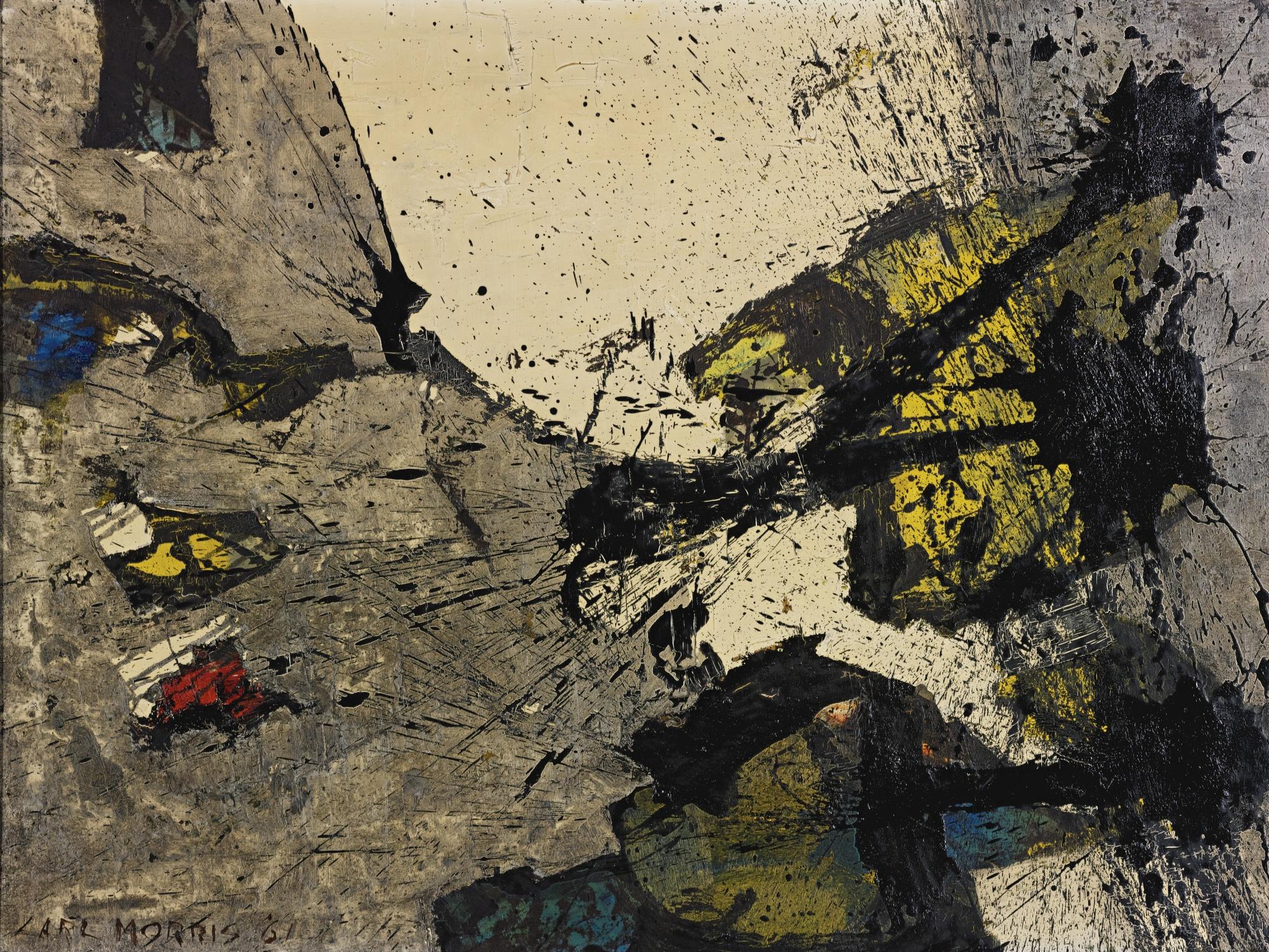 Carl Morris - Flowing White