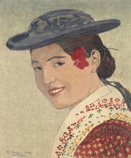 Carl Moser - Contadina tirolese