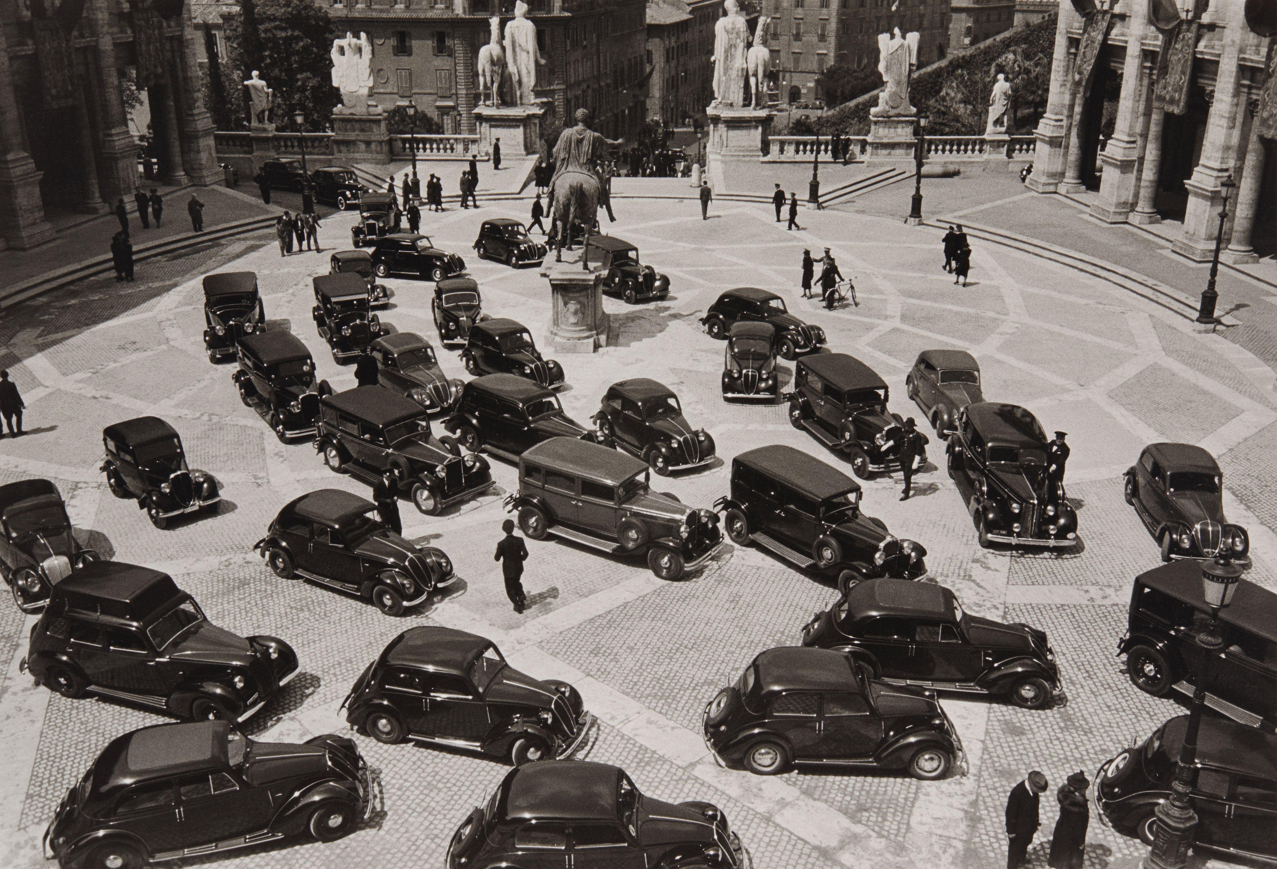 Carl Mydans - Minister\'s Meeting, Fascist Rome, Italy