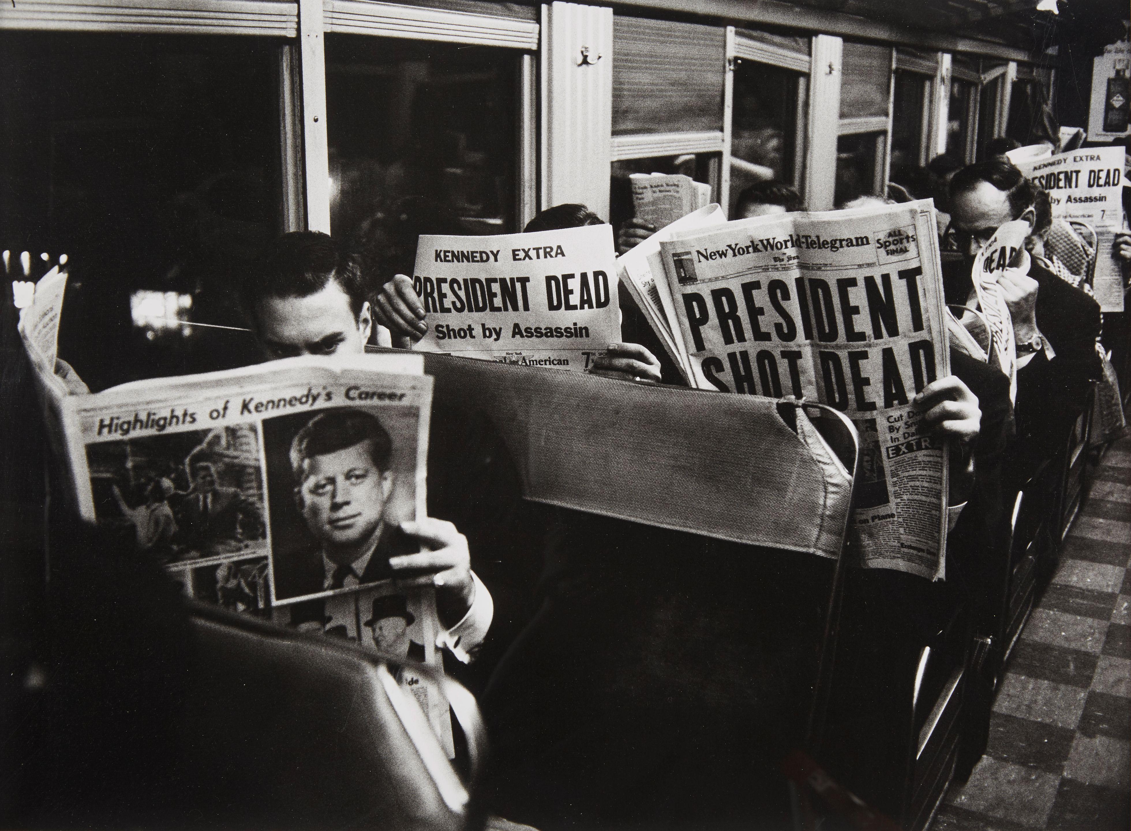Carl Mydans - On the 6.25 from Grand Central to Stamford (\