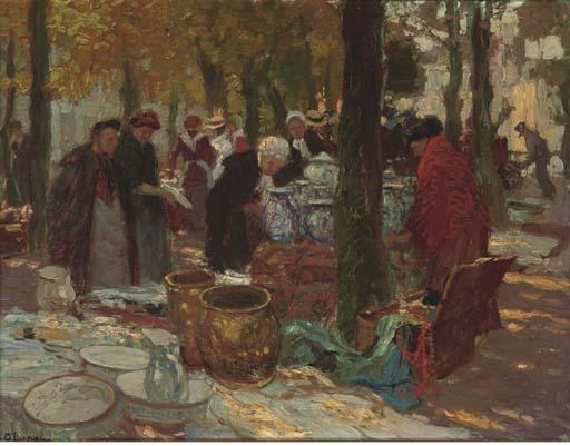 Carl O\'Lynch van Town - Trodmarkt in Brugge