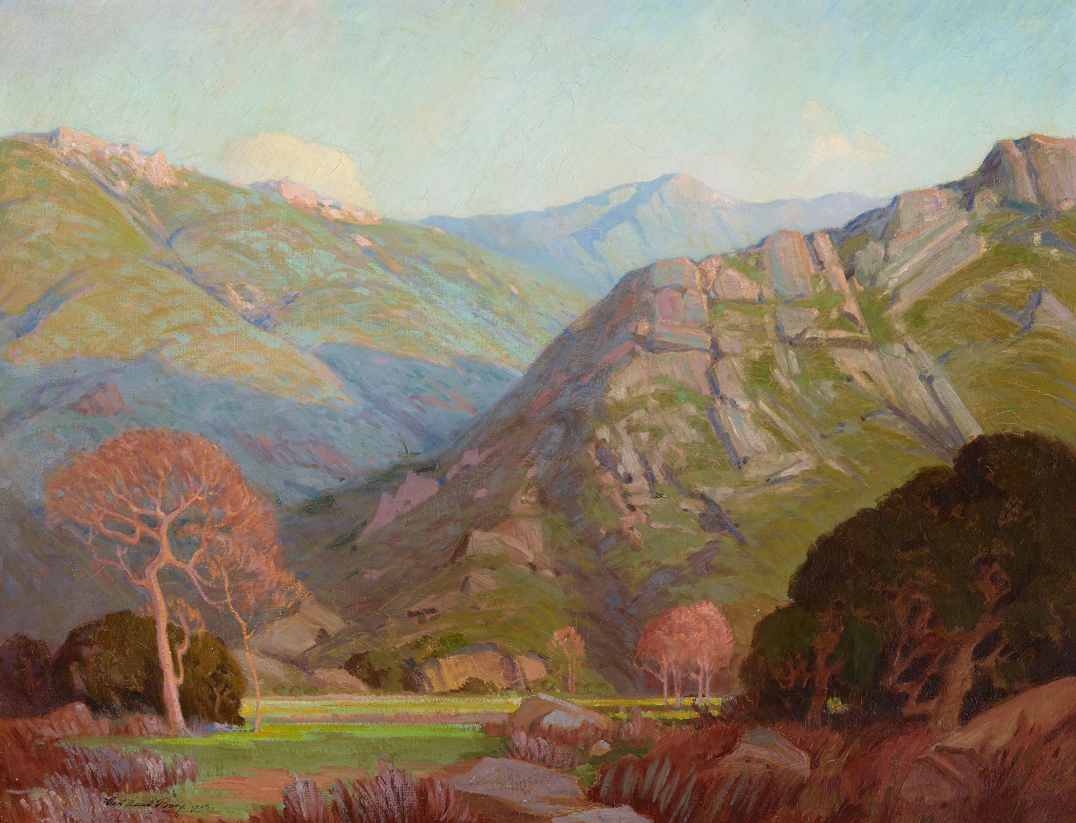 Carl Oscar Borg - Green Rolling Hills