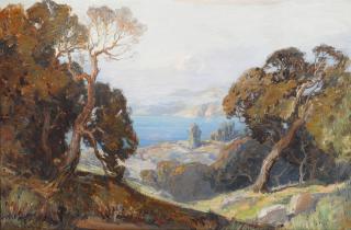 Carl Oscar Borg - Morning Mist, Santa Barbara