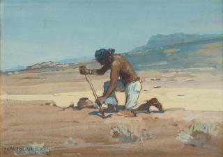 Carl Oskar Borg - Working man