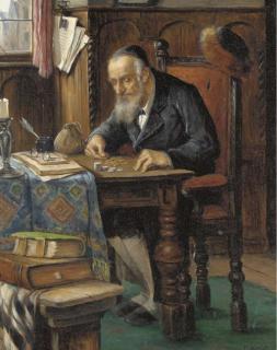 Carl Ostersetzer - Counting Up His Money