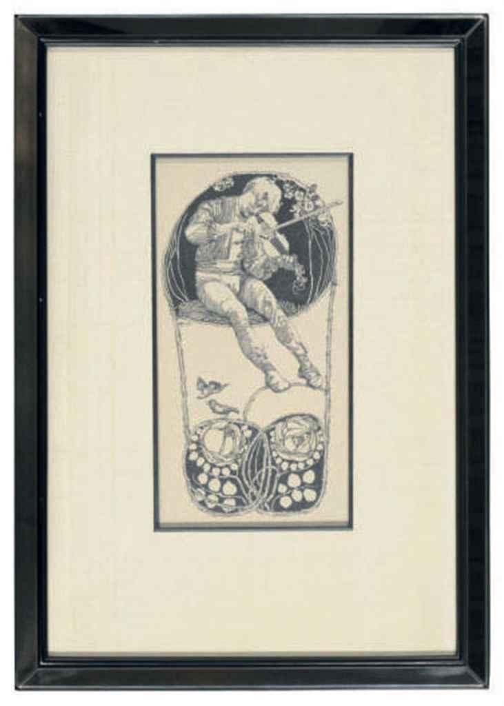 Carl Otto Czeschka - A violinist