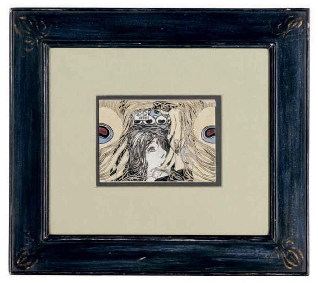 Carl Otto Czeschka - Youth with Amor